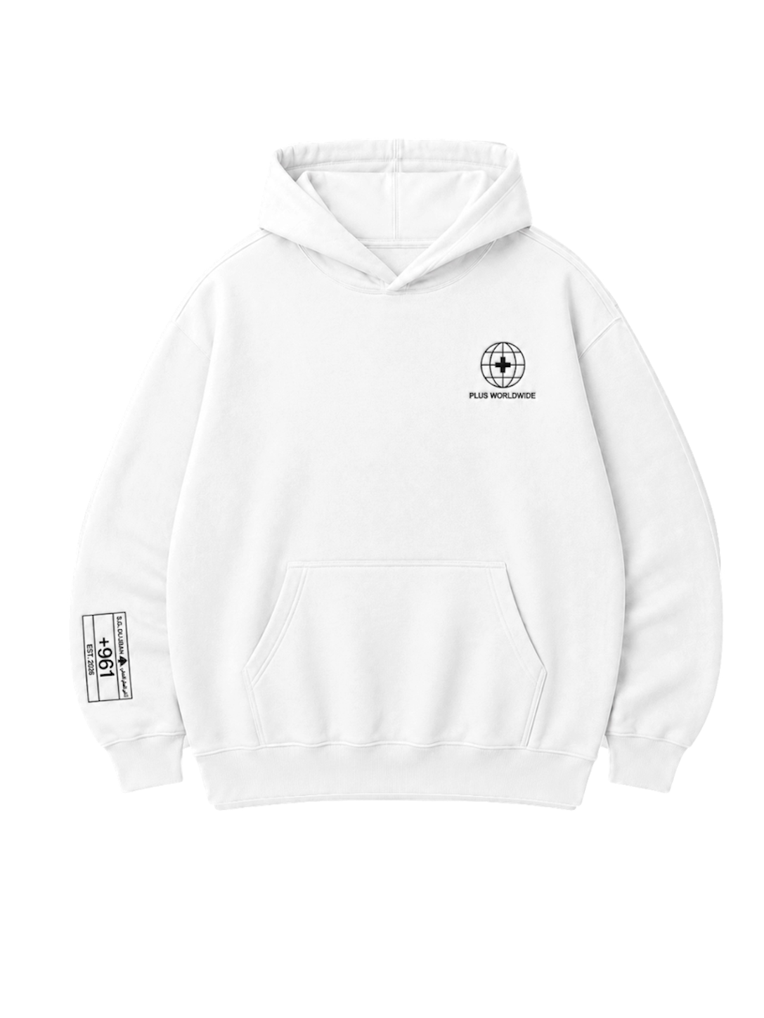 MENS +961 LEBANON PASSPORT INSPIRED HOODIE