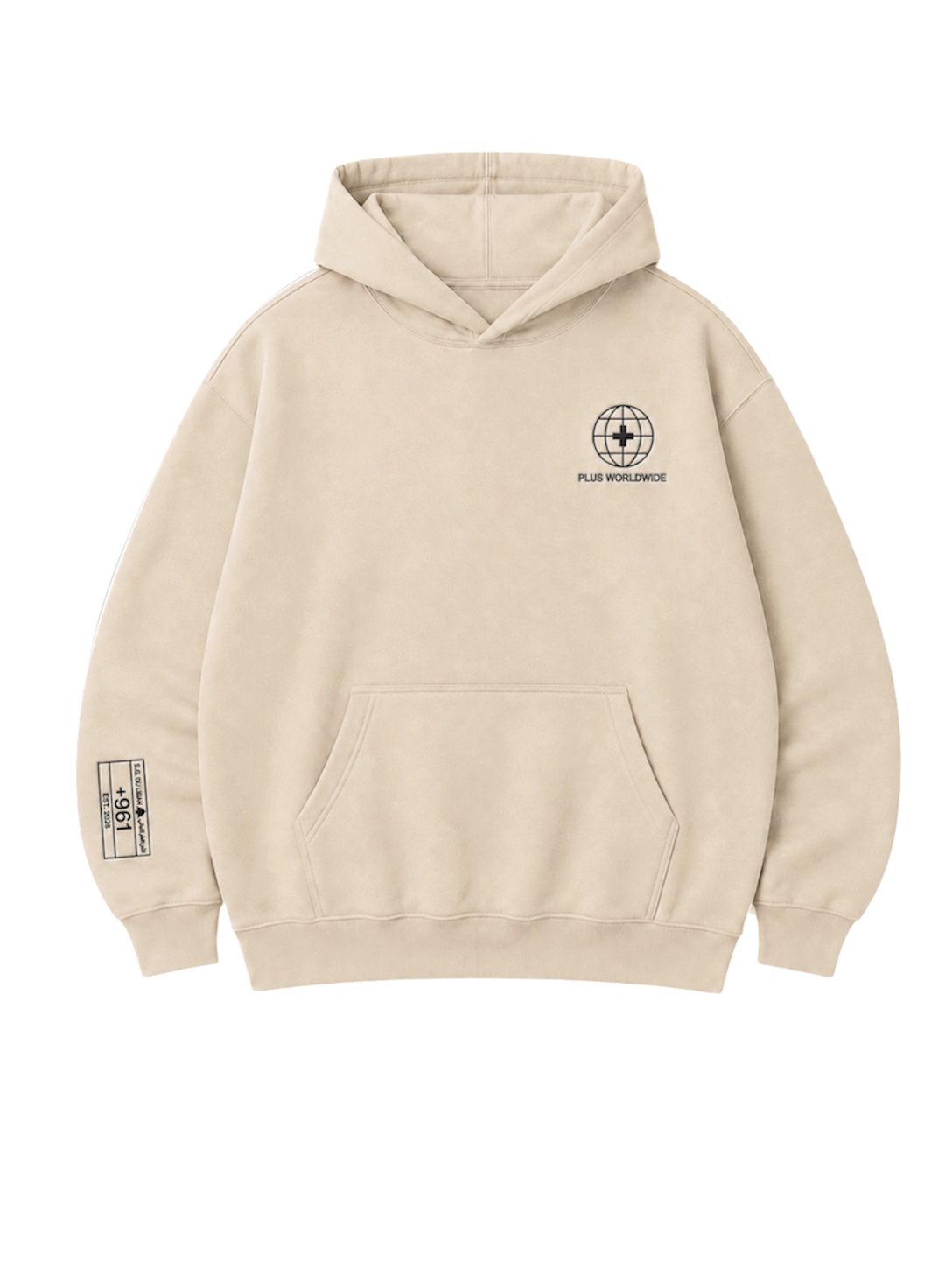 WOMENS +961 LEBANON PASSPORT INSPIRED HOODIE